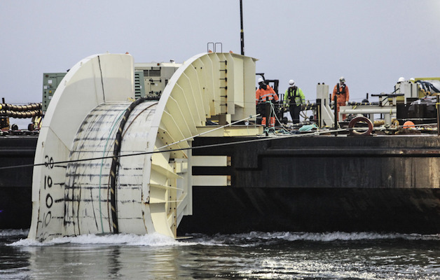 Cape Sharp Tidal正在安装电缆以连接到Minas段落测试网站。