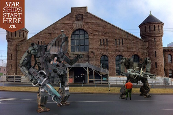 哈利法克斯军械库是抵御外星人入侵的第一道防线。