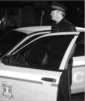 治安官克里斯弗瑞。图:国王学院新闻项目学生报纸《平民》