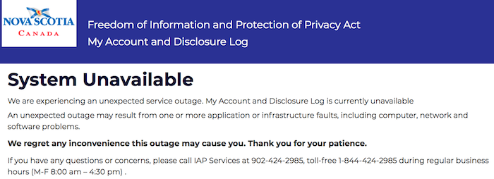 已死的foippop网站页面的图像。