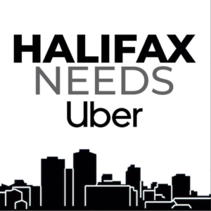 用“哈利法克斯需要优步”画出哈利法克斯的天际线