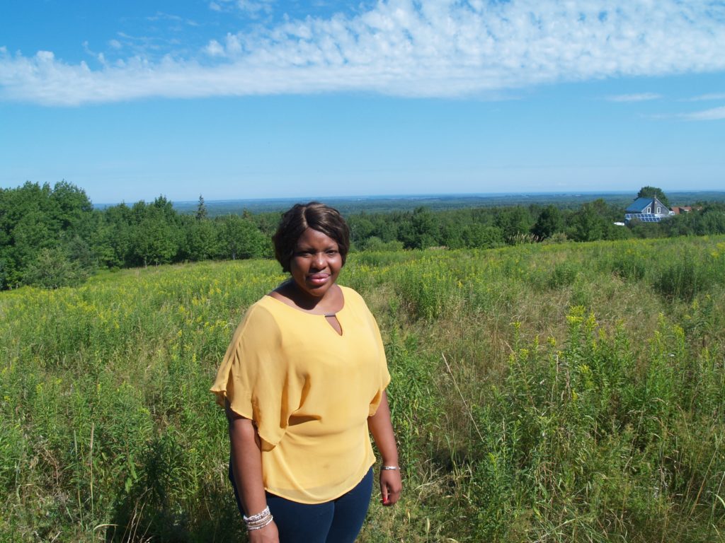 2018年，新斯科舍省北部的Oumou Nomoko