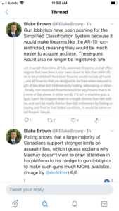 布莱克·布朗的推文