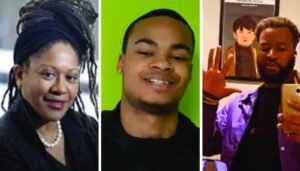 Delvina Bernard, Trayvone Clayton和André Anderson的照片
