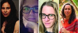 埃尔·琼斯、苏·戈耶特、阿曼达·杰尼根和沙兰·乔德里的照片。