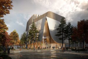 哈利法克斯海滨新画廊的效果图