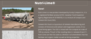 网页广告Nutri Lime的屏幕截图，新！