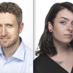 两张照片:伊恩·兰金和罗宾·英格汉姆。