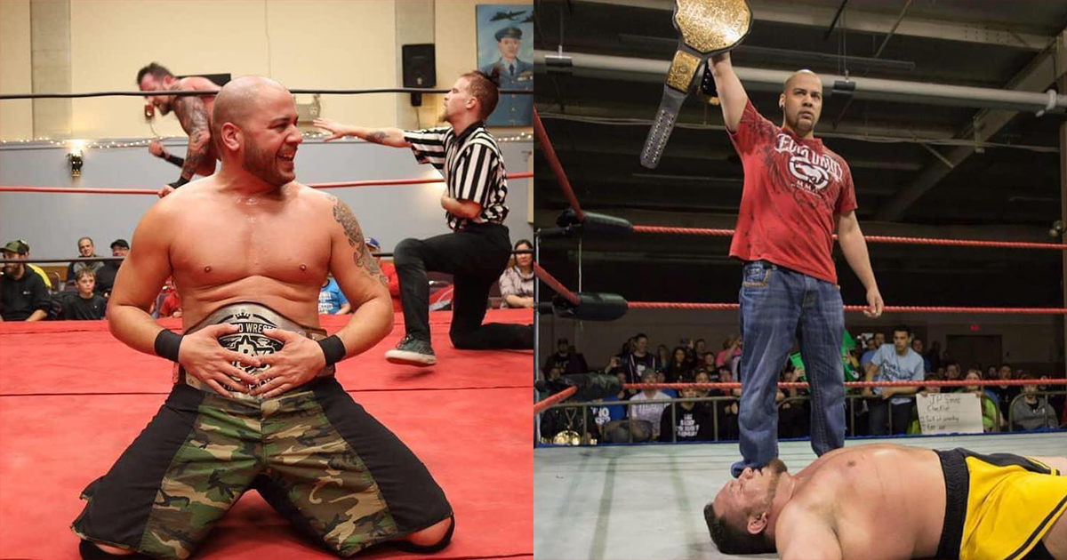 独立摔跤手，JP·西姆斯