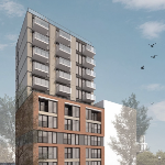 另一个通用的新建筑的效果图