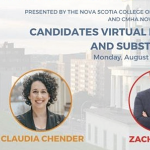 一张海报广告政治辩论。