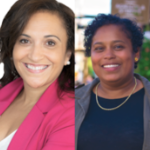 Two Black women MLAs, angela Simmonds and Suzy Hansen