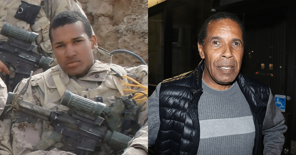 左边是莱昂内尔·戴斯蒙德，右边是他的堂兄雷蒙德·谢泼德。