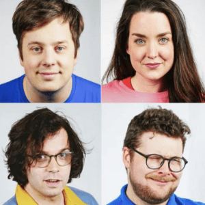 Hello City的四名成员是三名年轻白人男性和一名年轻白人女性。