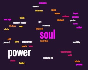 一个文字云独特的可能性成长清晰影响领导心灵盲点繁荣积极的激情赋权丰富大胆的灵魂潜力积极的精神指导相信引导引导生命力量灵魂部落个人转变转变催化剂目的改变校准内在光整体集体目的有目的的生活休养信仰注入爱恢复非凡的治愈灵感世界级的力量激烈的策划力量善良财富连接鼓励在不同的颜色在黑色背景。