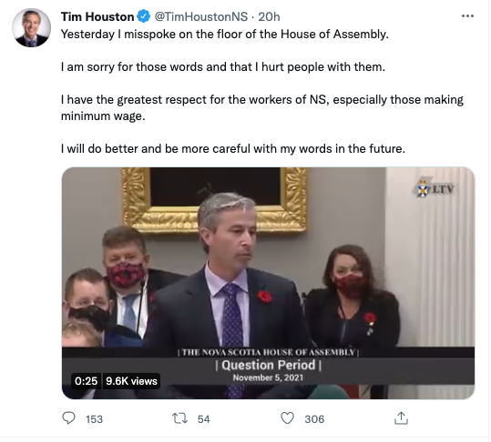 蒂姆·休斯顿的推特