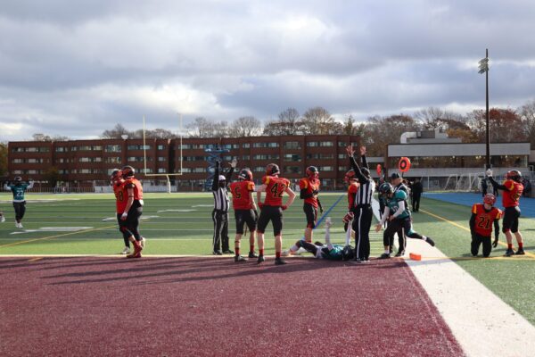 奥本队第一次触地得分