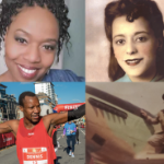 四张黑人男女的照片:Tracey Crawley, Viola Desmond, Dennis Mbelenzi和Len Paris