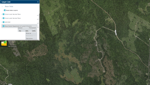 另一张来自Harvest Plans地图查看器的截图显示了陆地的航拍图。