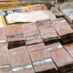 成堆的加拿大50美元钞票