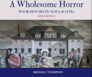 一本书的封面，画的是一所破旧的房子和前面的居民