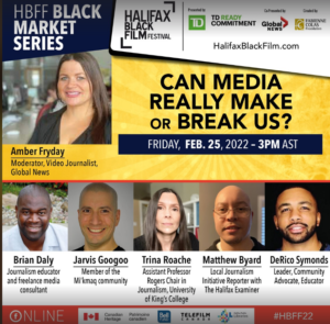 哈利法克斯黑人电影节活动的海报