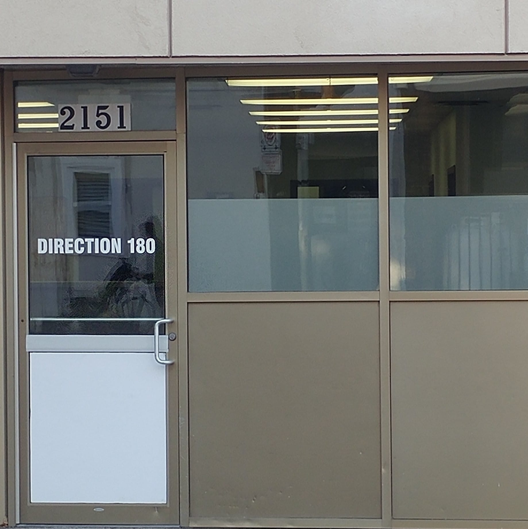 A storefront at 2151 Gottingen Street.