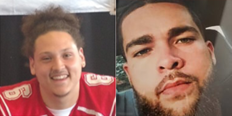 Left photo: Brandon Reginald Polegato. Right photo: Joseph Beals.