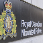 The sign outside an RCMP detachment