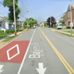 哈利法克斯街上的自行车道