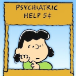 露西在她的精神病学帮助5美分摊位