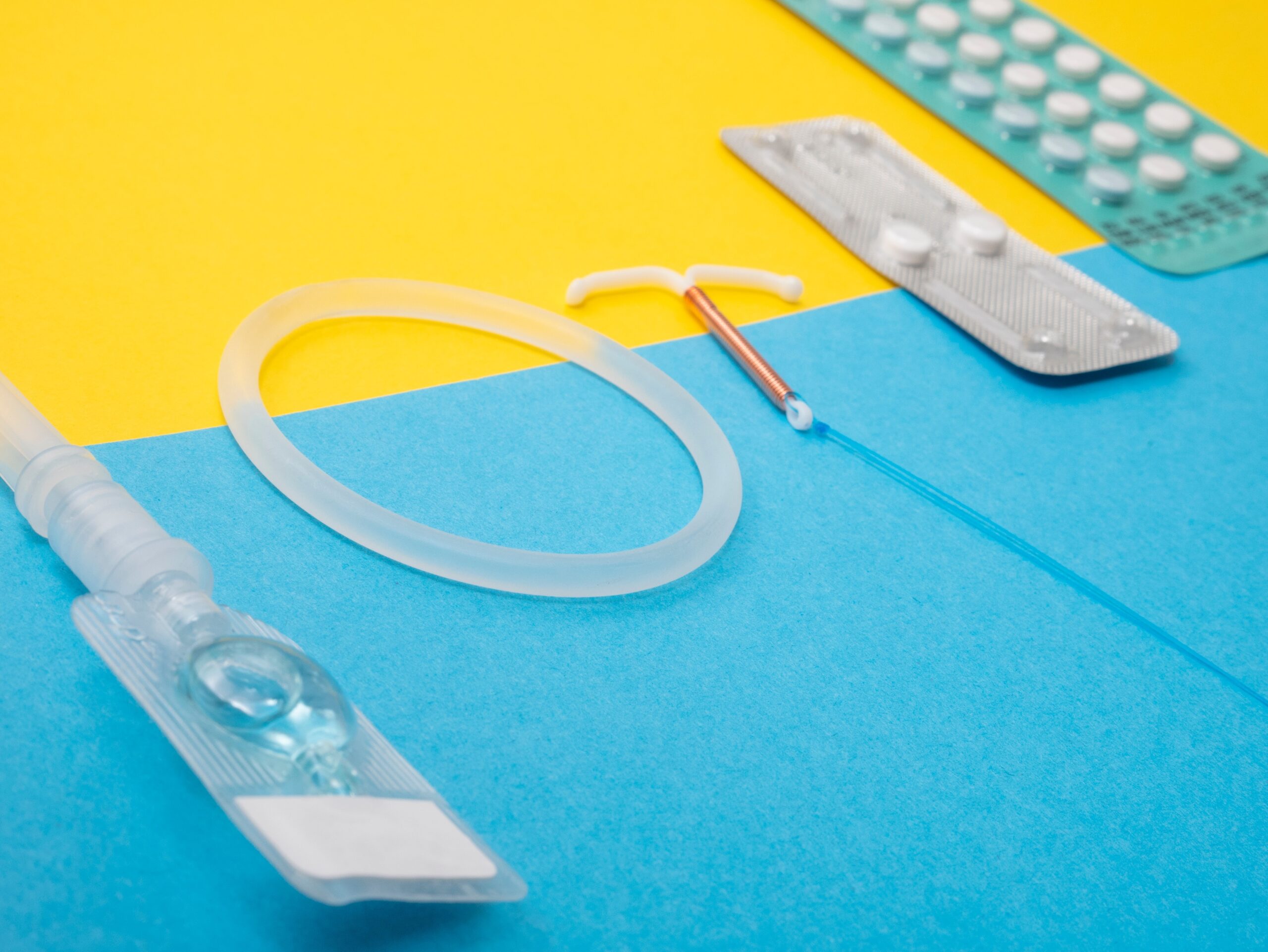 birth control methods including the IUD, ring, and birth control pills