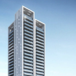 一幢不显眼的高楼的效果图