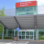 科贝克德社区卫生中心急诊科的正门