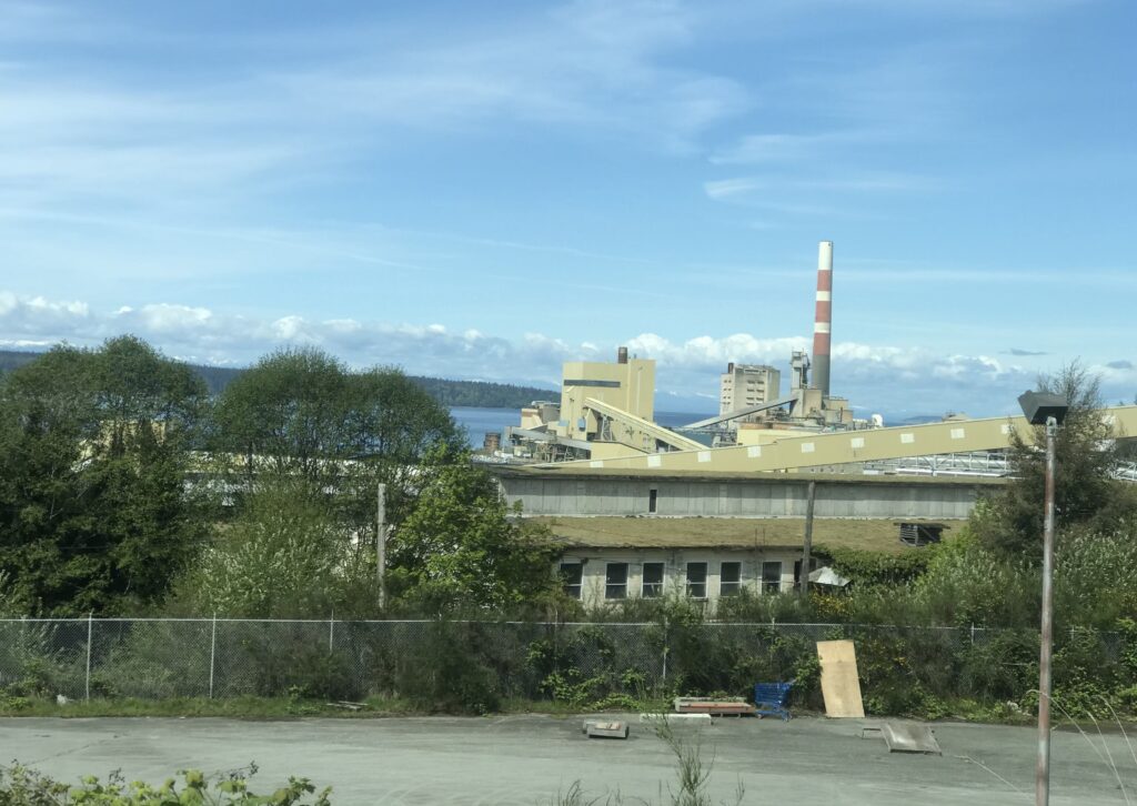 Paper Excellence于2019年从Catalyst Paper手中收购的现在已经关闭的纸浆厂。照片:琼巴克斯特