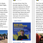 a screenshot of a facebook posts